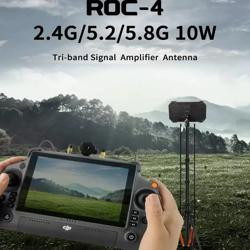 2.4G 5.8G 10W 8000mAh Drone Signal Booster For RC-Plus suppliers 2.4G 5.8G 10W 8000mAh Drone Signal Booster For RC-Plus suppliers