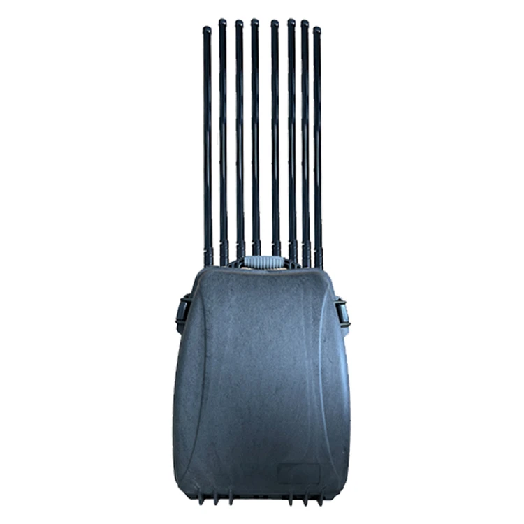 8 Antenna Backpack Portable Anti Drone System FPV Signal Blocker FPV